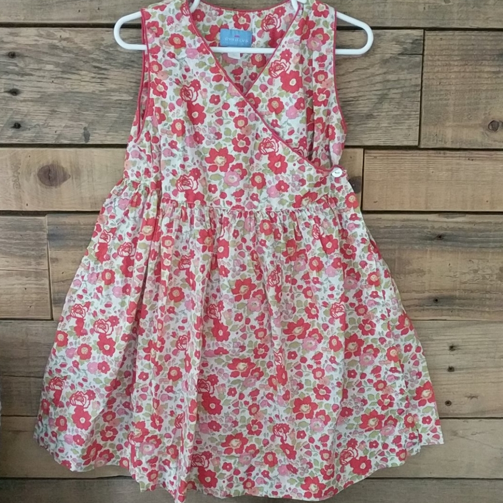 CYRILLUS Beautiful Summer Floral Dress 4T
